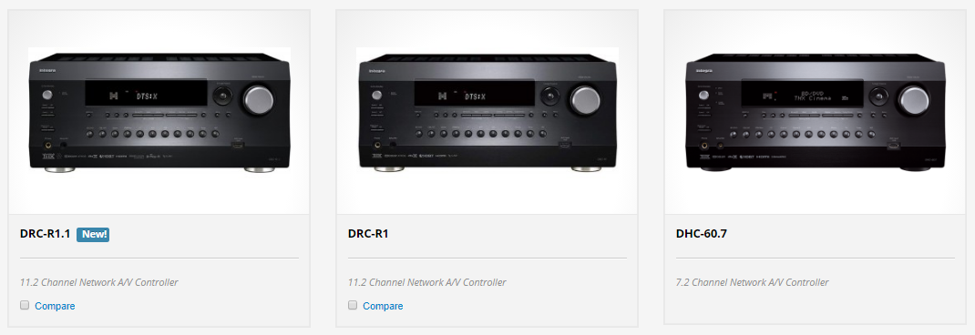 Integra-pre-amplifiers